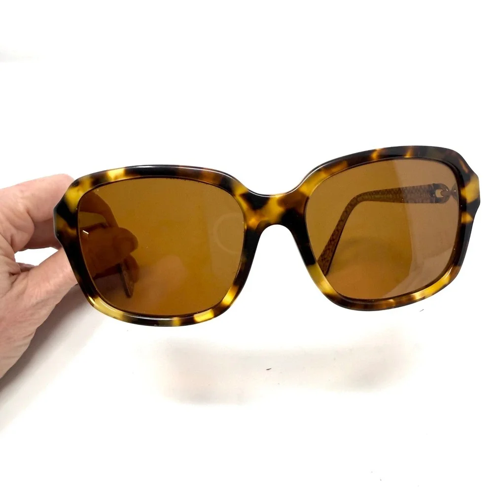 Coach Sunglasses FRAME ONLY HC 8104 L081 Ashley Spotty Tortoise 57-17-135mm